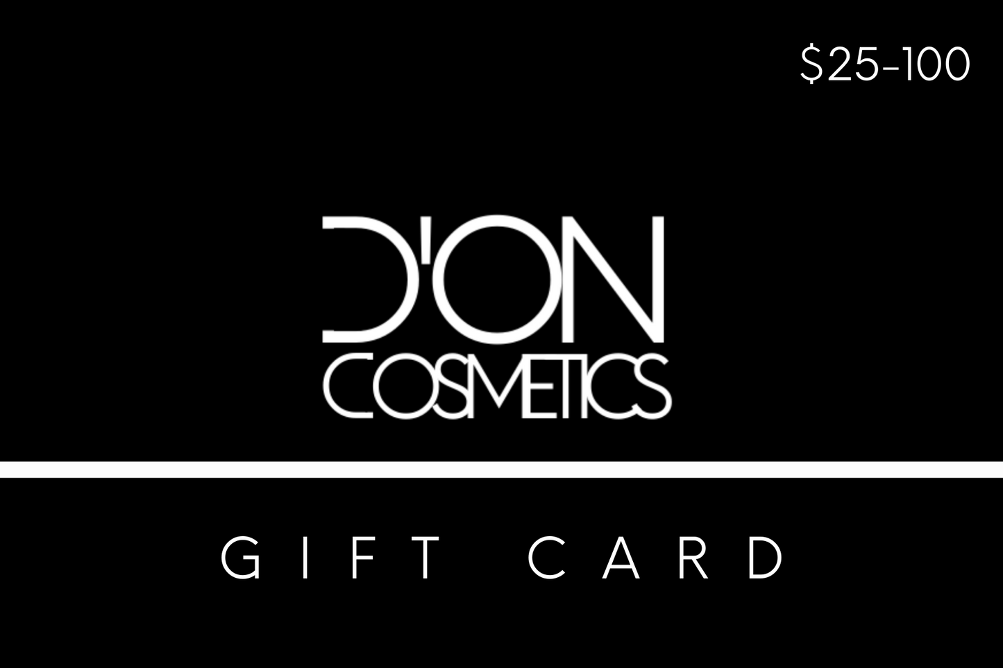 D'on Cosmetics Gift Card